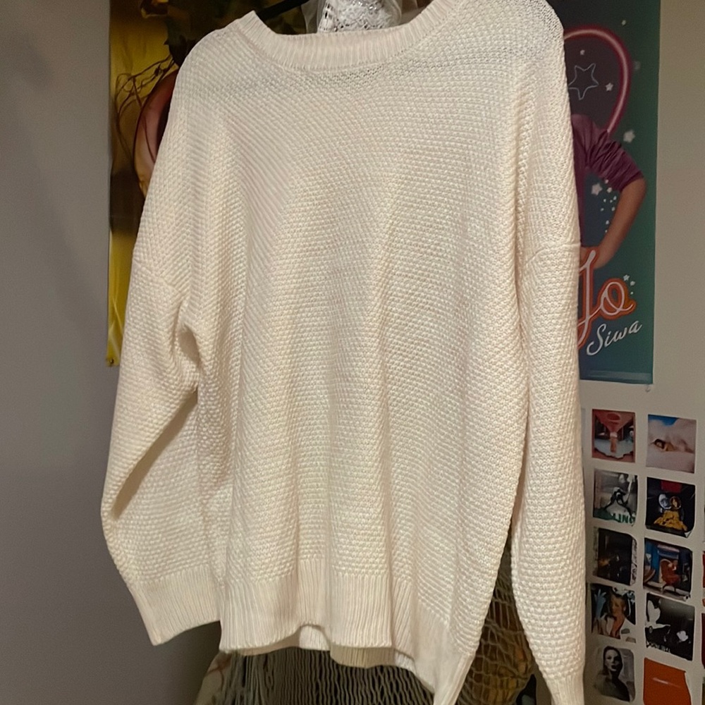 White sweater